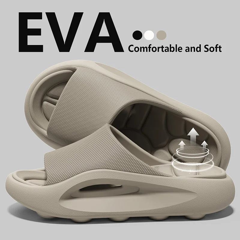 Fashion Men's Sports Slippers Non Slip Beach Sandals Indoor Outdoor