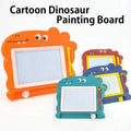 Magnetic Writing Board Children's Cartoon Dinosaur Painting Puzzle Zpaxo mix Color 2pcs