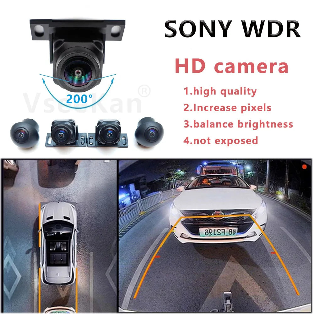 SN307-6048 WDR Technology 360 Panoramic System Camera Night Vision HD