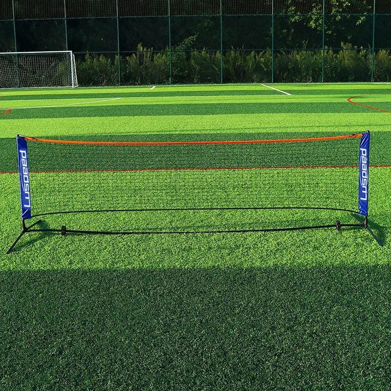Portable Folding Standard Professional Badminton Net Indoor Outdoor Sports Volleyball Tennis Training Square Nets Mesh Zpaxo