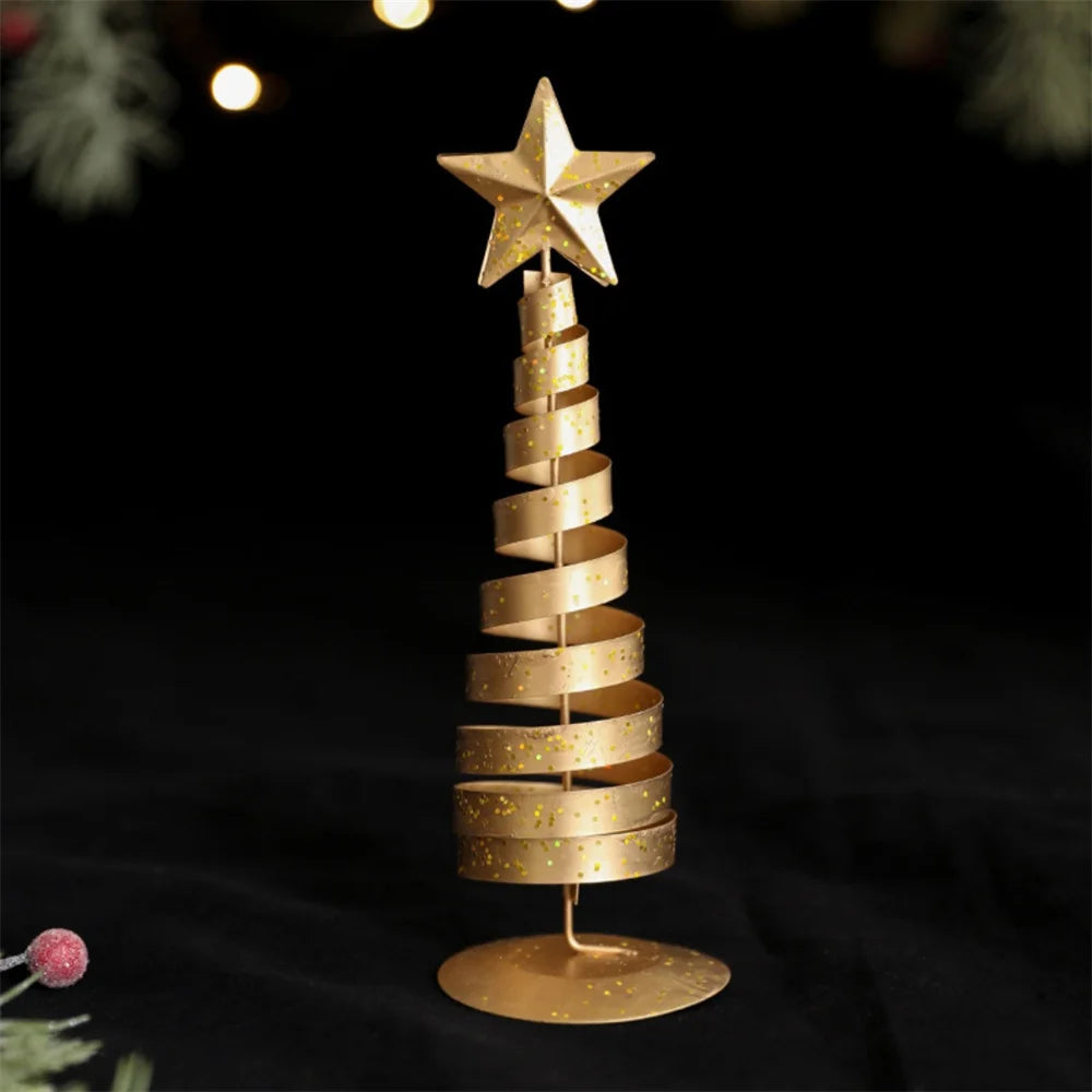 Iron Star Mini Christmas Tree Ornament – Nordic Gold Decor