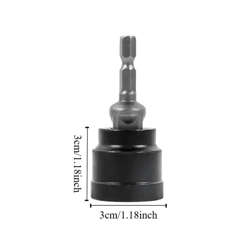 Heavy-duty Tool Car Jack Adapter Rust-resistant Steel Ball Joint Rod Zpaxo