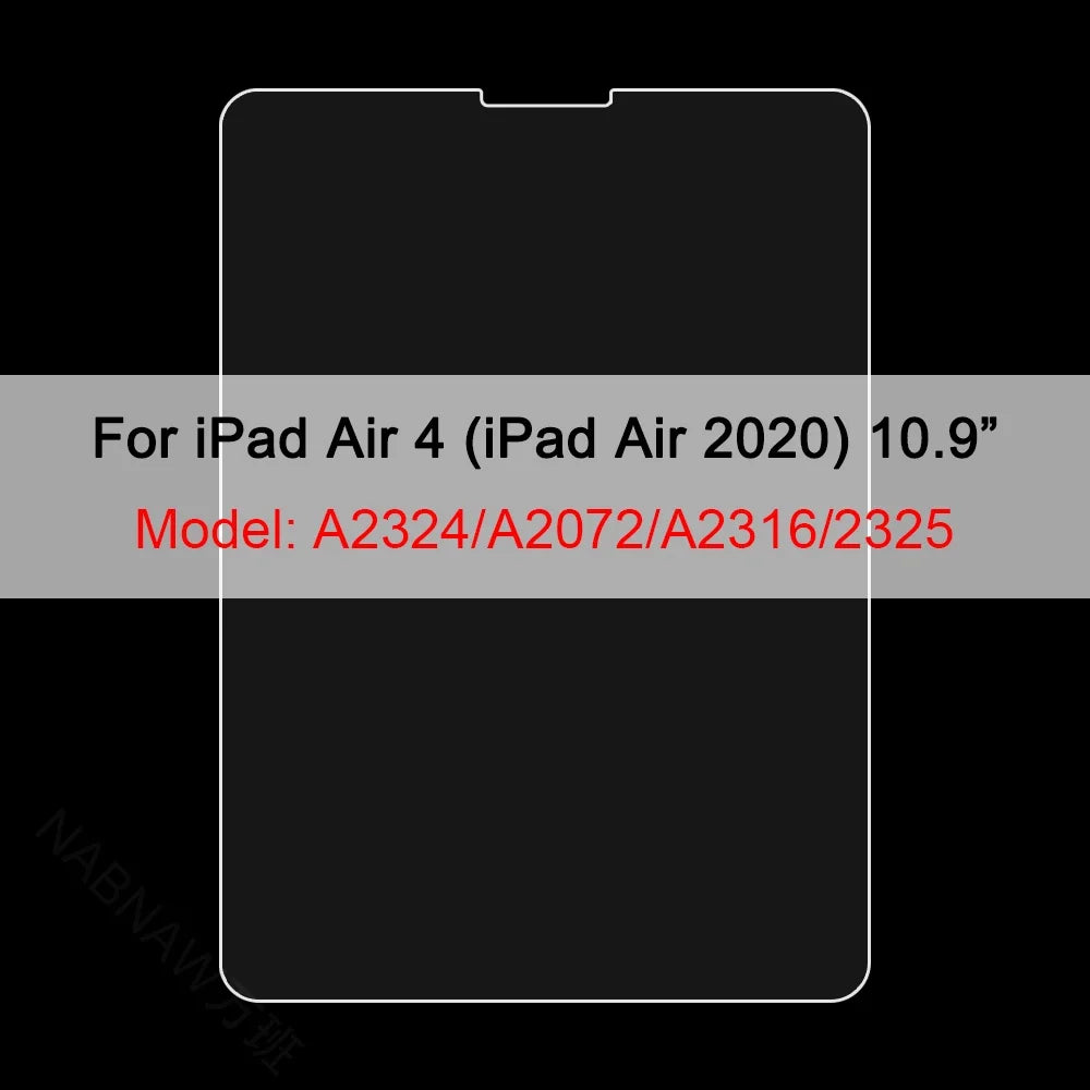 3pcs Tablet Drawing PET Film Touch Sensitive For iPad 10th 9th 8th 7th Mini 6 Air 5 4 Pro 11 Screen Protector Desktop Accessory Zpaxo Air 4