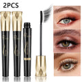 4D Eye Black Mascara Waterproof Long-lasting Lengthens Volume Lashes