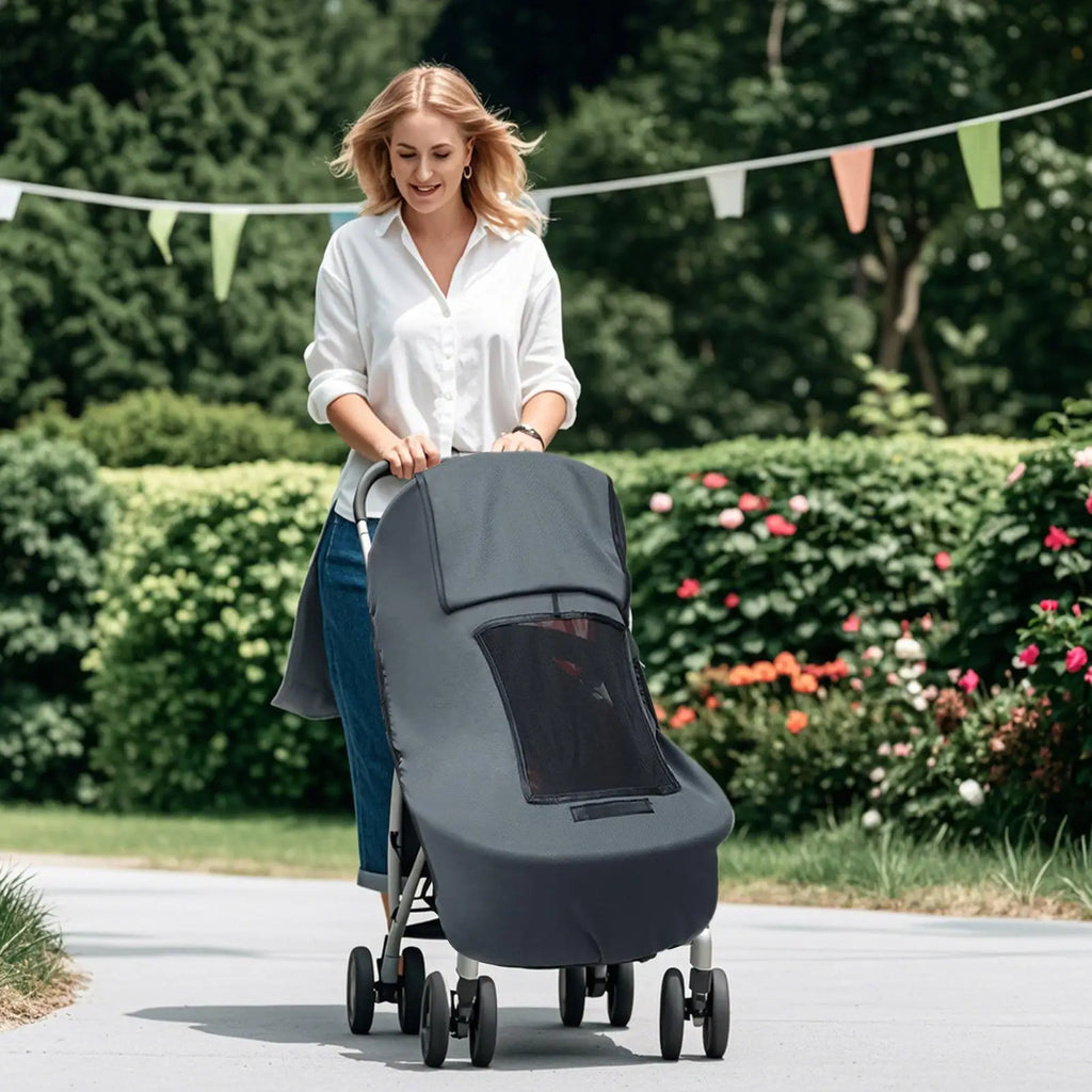 Baby Stroller Sun Protector Shade Pushchair Shield Canopy UV Zpaxo
