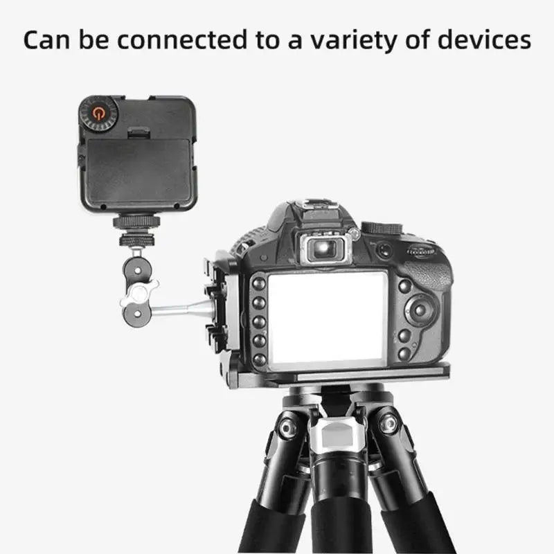 652F Aluminum Alloy Mini Arm Tripod Phone Photography Fill Light Zpaxo