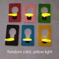 Foldable Phone Stand with LED Night Lamp – Credit Card Slim
