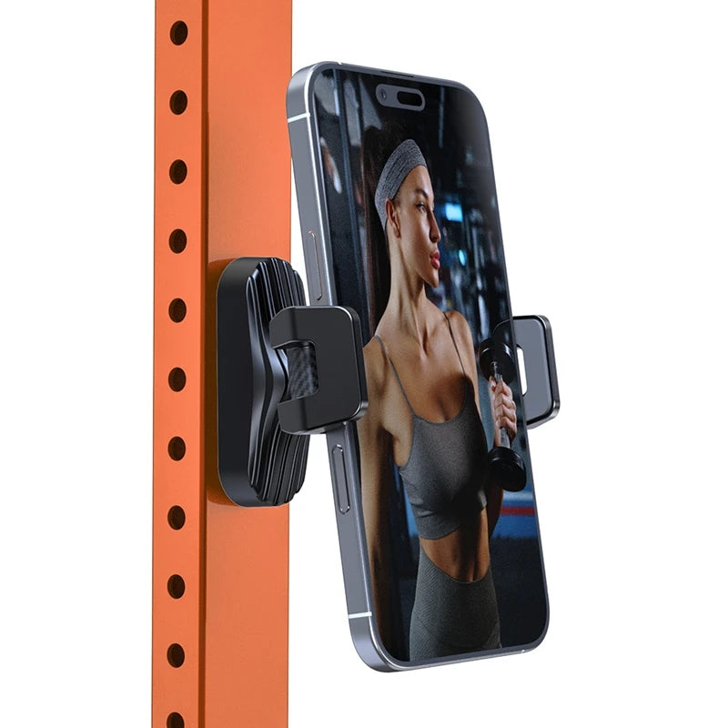 2026 New Portable Golf Cart Phone Holder 360° Rotatable Magnetic Phone Holder Stand for Boat Fridge Gym Universal for iPhone 17 Zpaxo