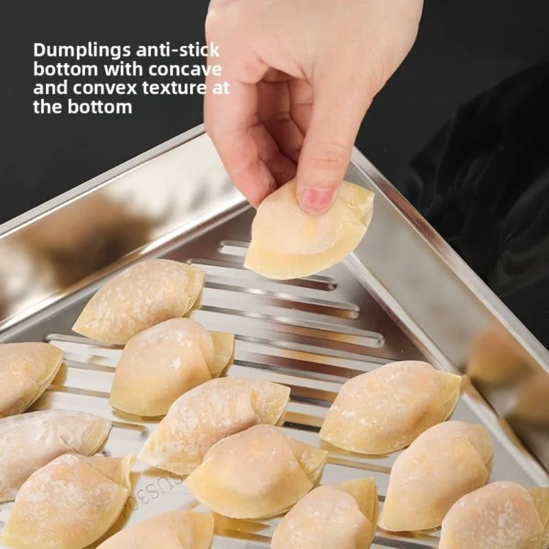 Stainless Baking Trays Lids Non-stick Easy-clean Perfect Roasting