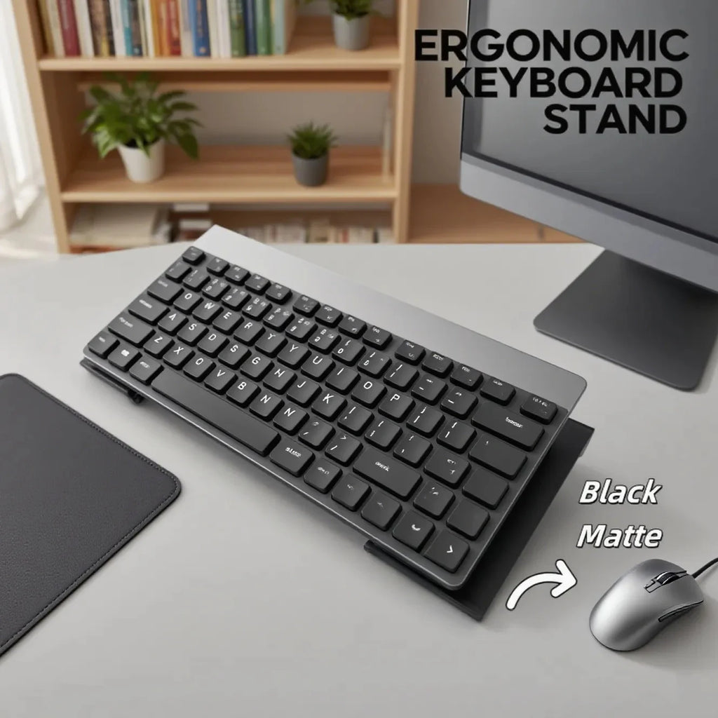 Acrylic Keyboard Stand Compact Desk Riser Mini Durable Plastic