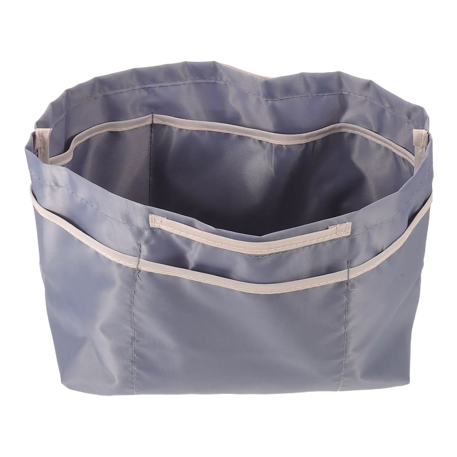 Tote Bag Organizer Insert 10 Pocket Nylon Purse Liner Waterproof