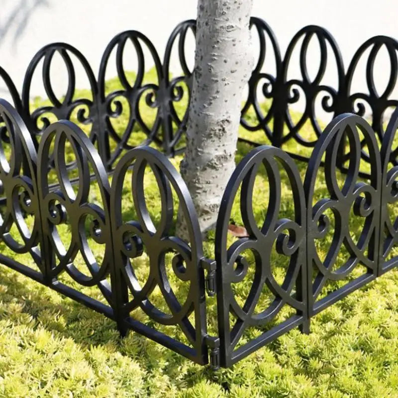 Decorative Garden Fence Outdoor Rustproof Wire Border Foldable Zpaxo Default Title