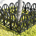 Decorative Garden Fence Outdoor Rustproof Wire Border Foldable Zpaxo Default Title