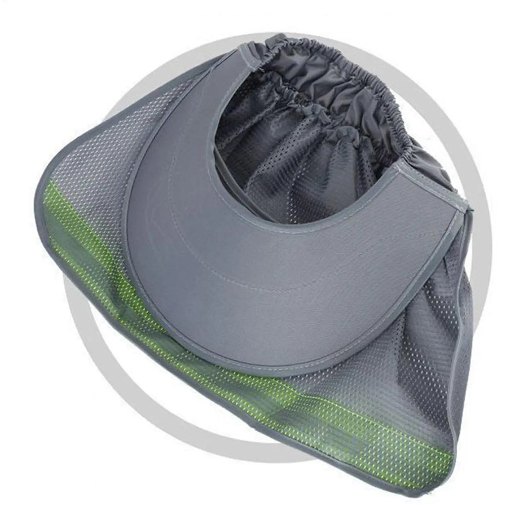Hard Hat Sun Shade & Neck Shield with Reflective Stripe Helmet Sun Shade Zpaxo