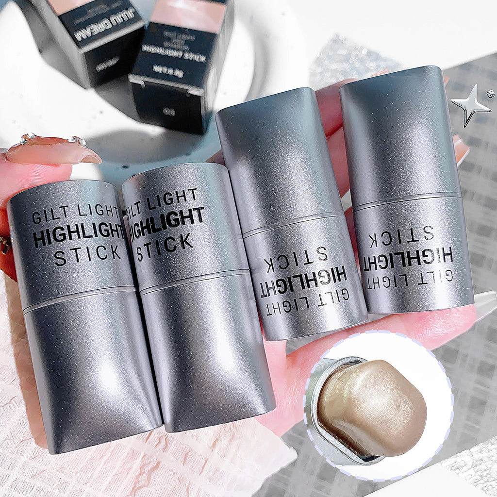 Fluorescent highlighter - Moist facial skin, natural contouring, brightening lighting effects and highlight effects Zpaxo