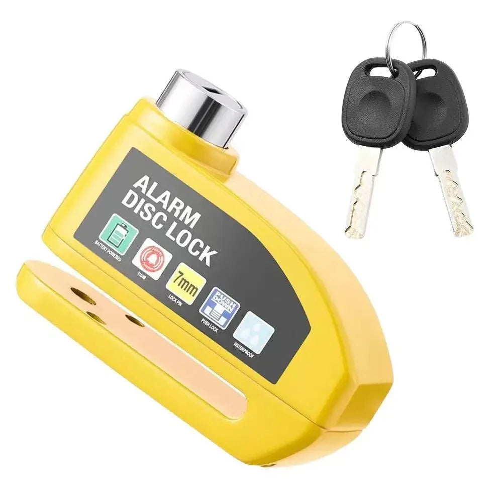 Waterdicht Motorfiets Alarmslot Fiets Scooter Beveiliging