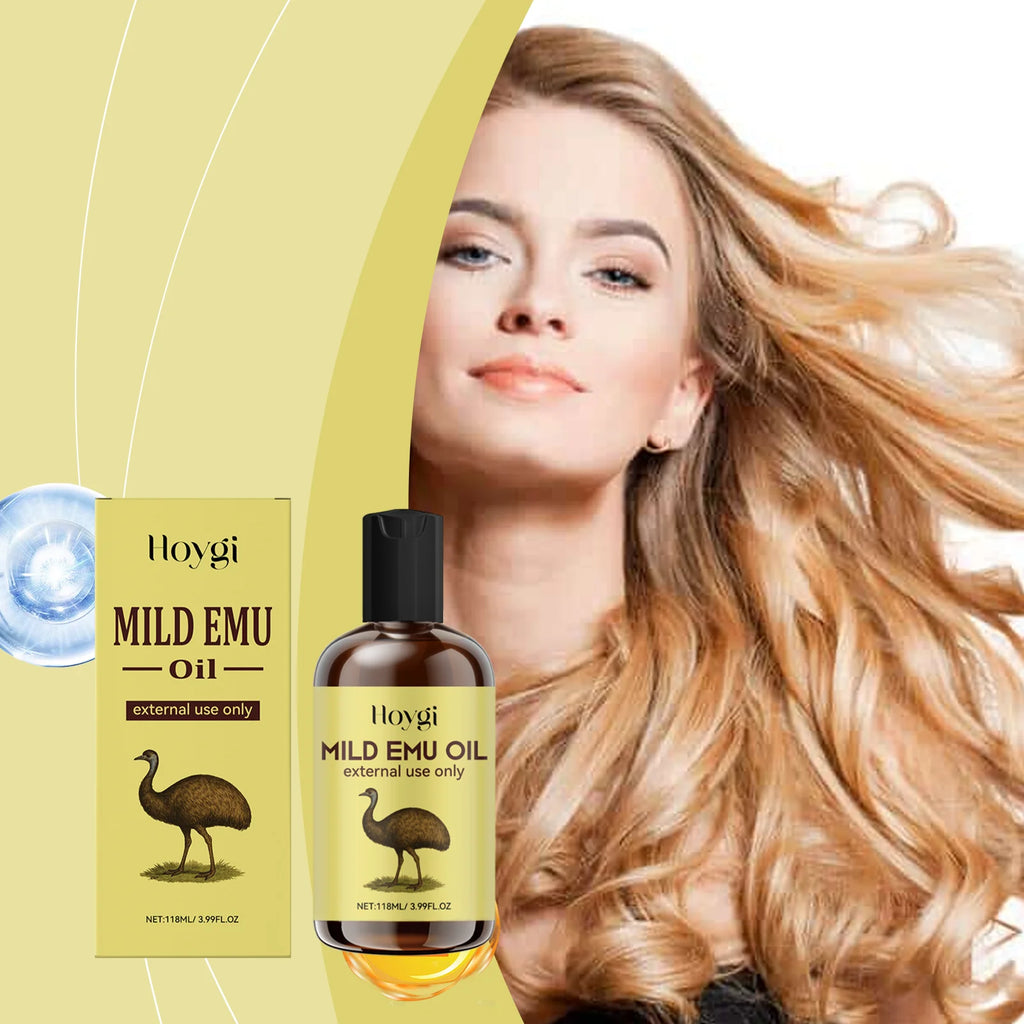 Moisturizing Anti-wrinkle Emu Oil Anti-aging Smoothing Fine Lines Intense Moisturizing For Skin And Hair Anti-dryness Firming Zpaxo