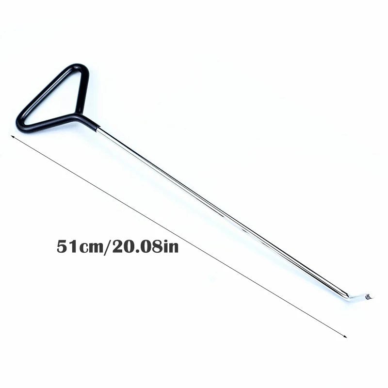 22-Inch Carbon Steel Dent Removal Rods Paintless Repair Tool Car Zpaxo