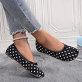Trend Women Ballet Flats 2025 New Casual Walking Loafers Comfortable Outdoor Flat Sneakers Ladies Slip-on Mary Jane Shoes Women Zpaxo black 39