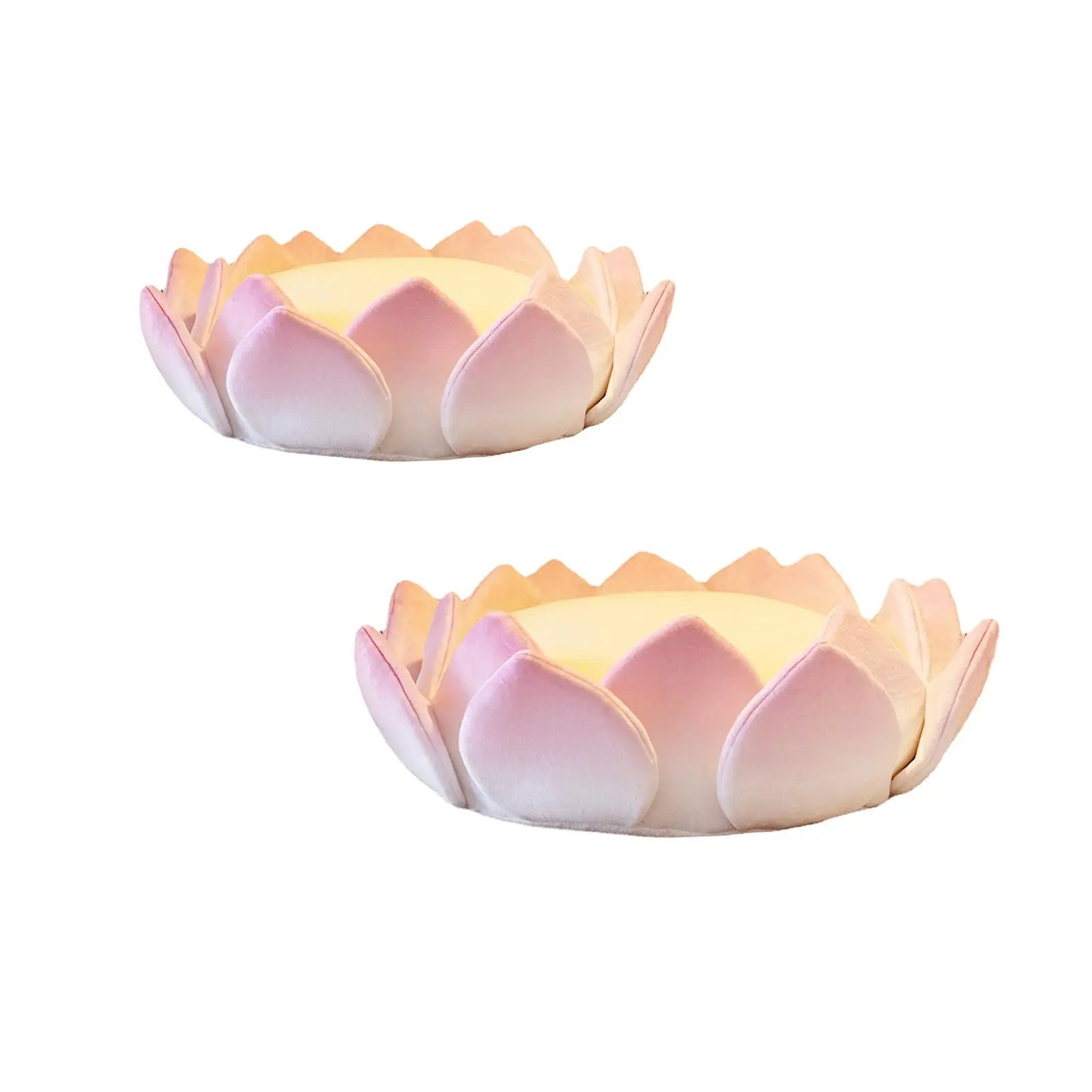 Lotus Flower Shaped Cushion Detachable Floor Pillow Floor Seating Cushion Meditation Cushion for Party Sofa Sitting Yoga Zpaxo