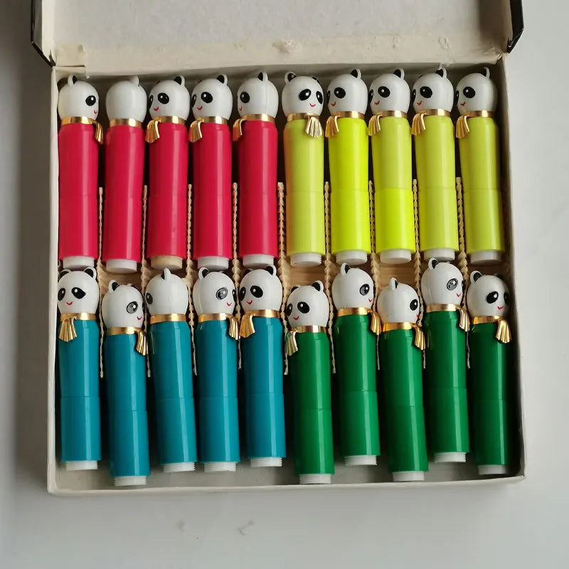 China In The 1988 S Collection Stationery Iridium Panda Short Pen Children New Old Stock Vintage Zpaxo