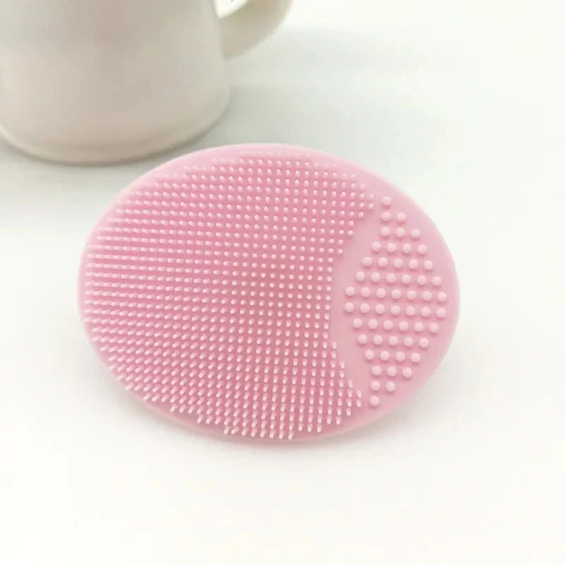 Silicone Face Wash & Baby Shampoo Brush – Soft Scrub Pad