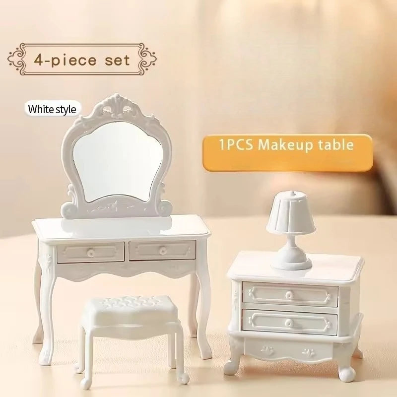 1 12 Scale Dollhouse Furniture Simulated Crib Piano Dining Table Zpaxo 462-24