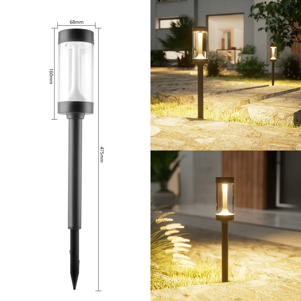 Solar Powered Lawn Light Garden Landscape Patio Decorative Mood Lamp