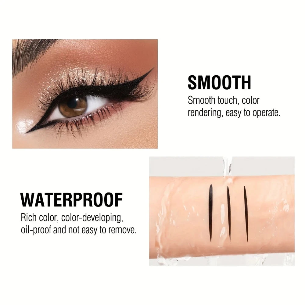 Waterproof Black Brown Eyeliner Pencils-smudge-proof Long-lasting