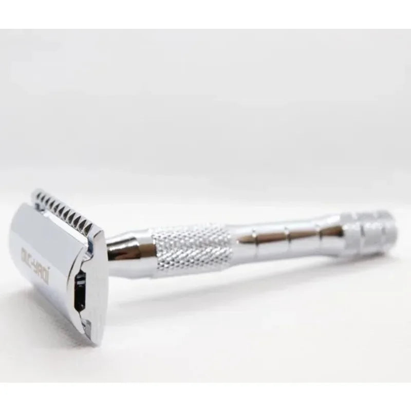 Yaqi Orion Double Edge Safety Razor – Chrome Wet Shave Safety Razor Zpaxo