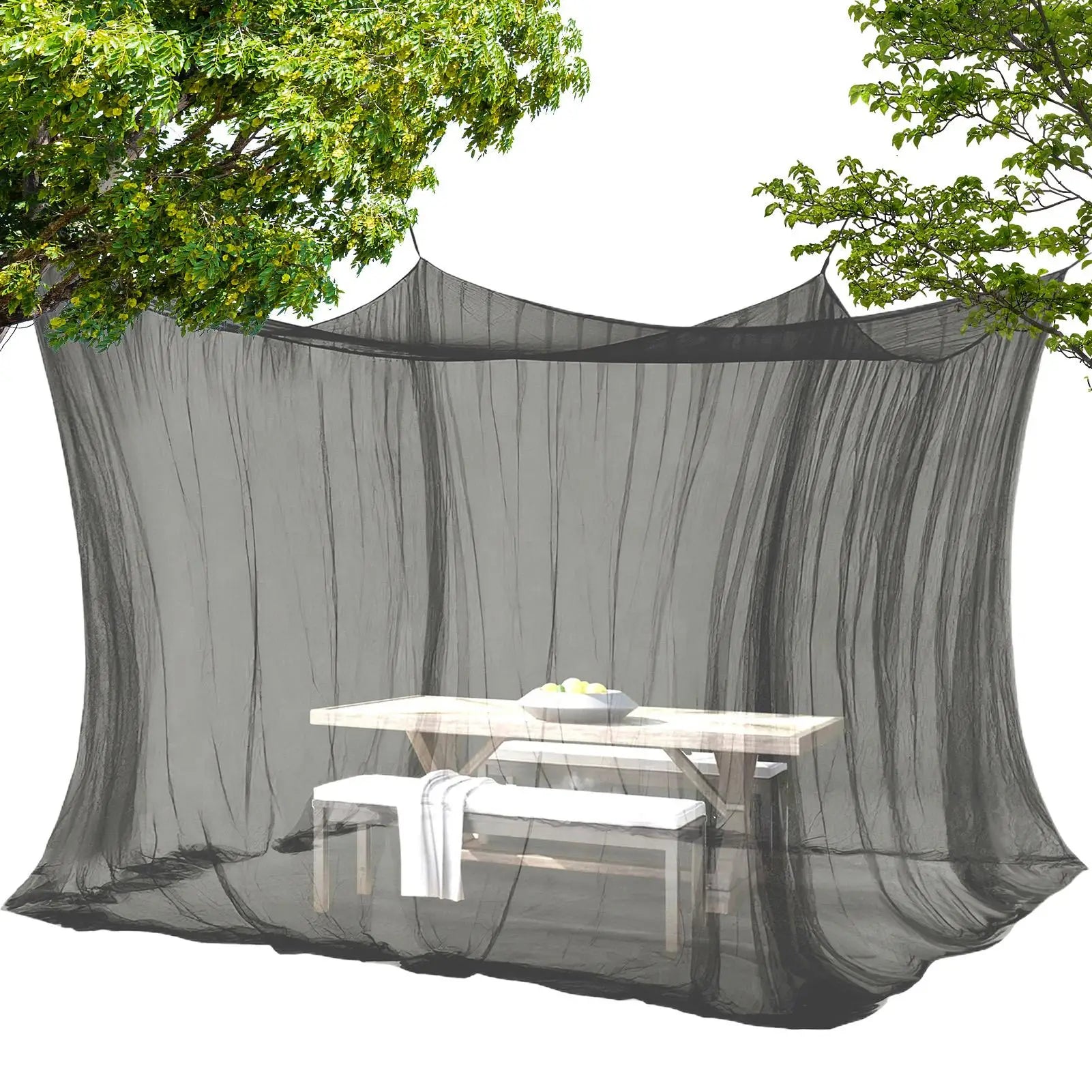 Camping Fly Net 300x300x250cm Mesh Canopy Barrier Netting Outdoor