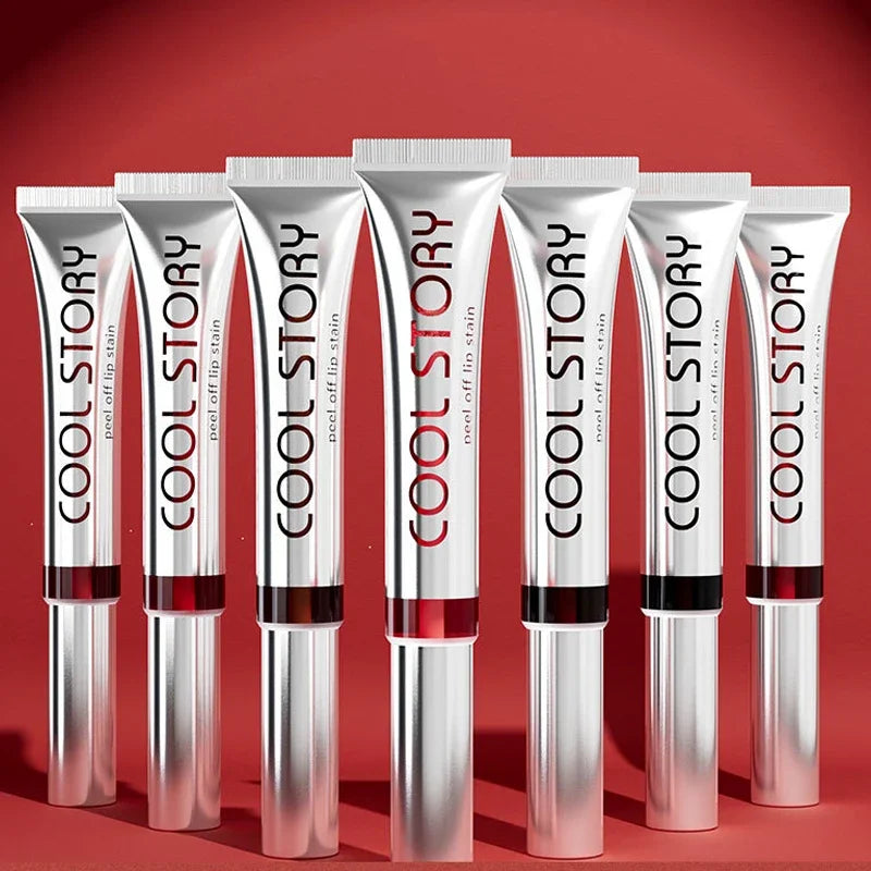 Black Brown Peel Off Lip Stain Transfer Proof Non-stick Cup Natural Zpaxo