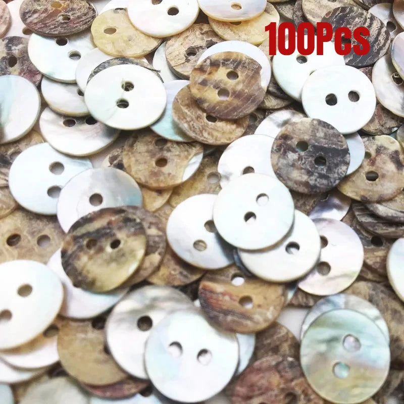 11 15 18 Natural Shell Sewing Buttons Japan Mother Pearl MOP Round 2