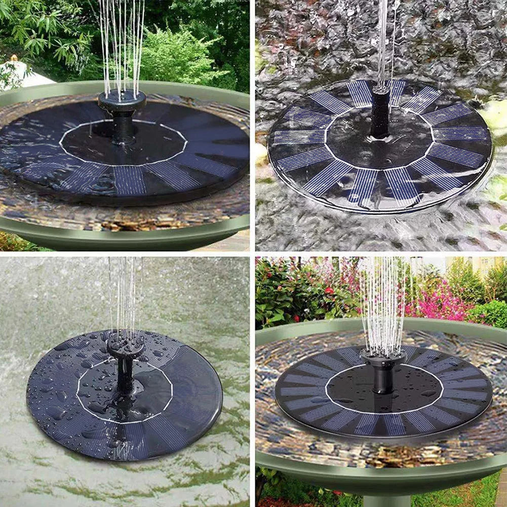 13 16 Solar Fountain Pump Energy-saving Plants Watering Colorful