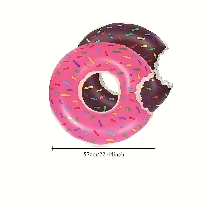Donut Shaped Inflatable Pool Float Parties Photo Props Outdoor Events