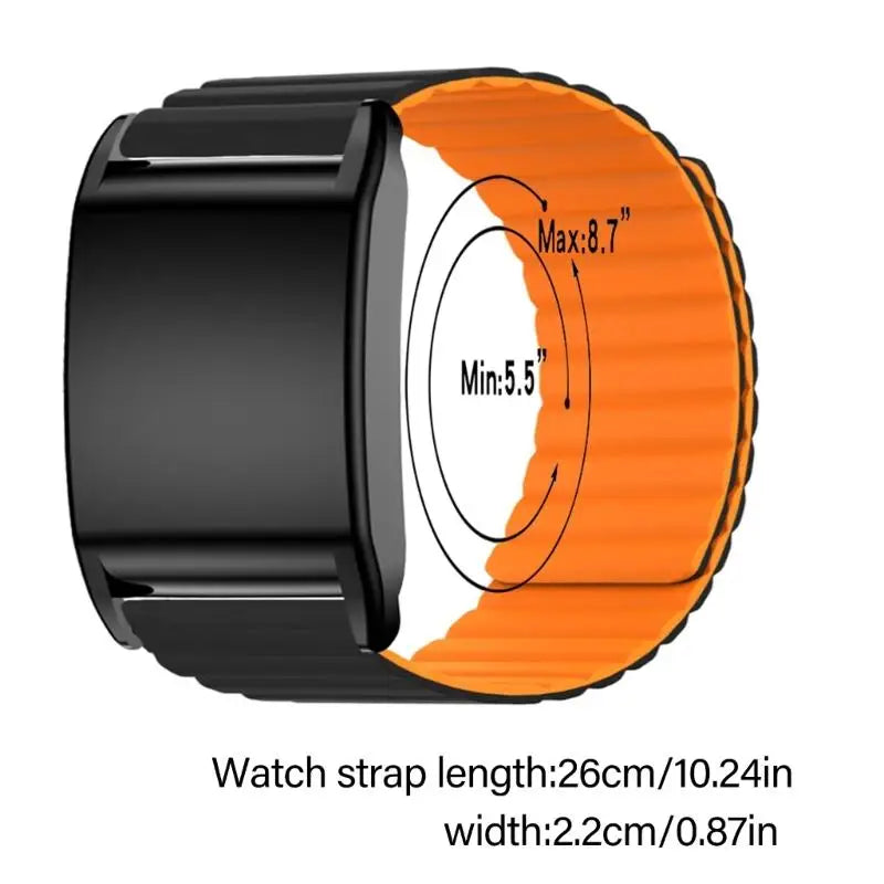 652F Breathable Athletic Silicone Straps Belt Watch Antislip Wrist Zpaxo