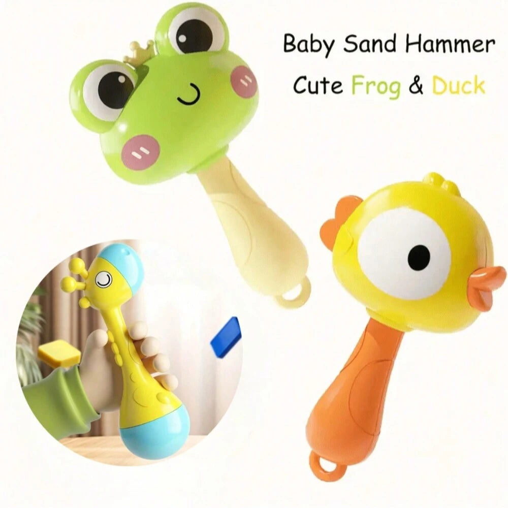 Cute Animal Hand Cranked Bell Early Childhood Learningtoy That