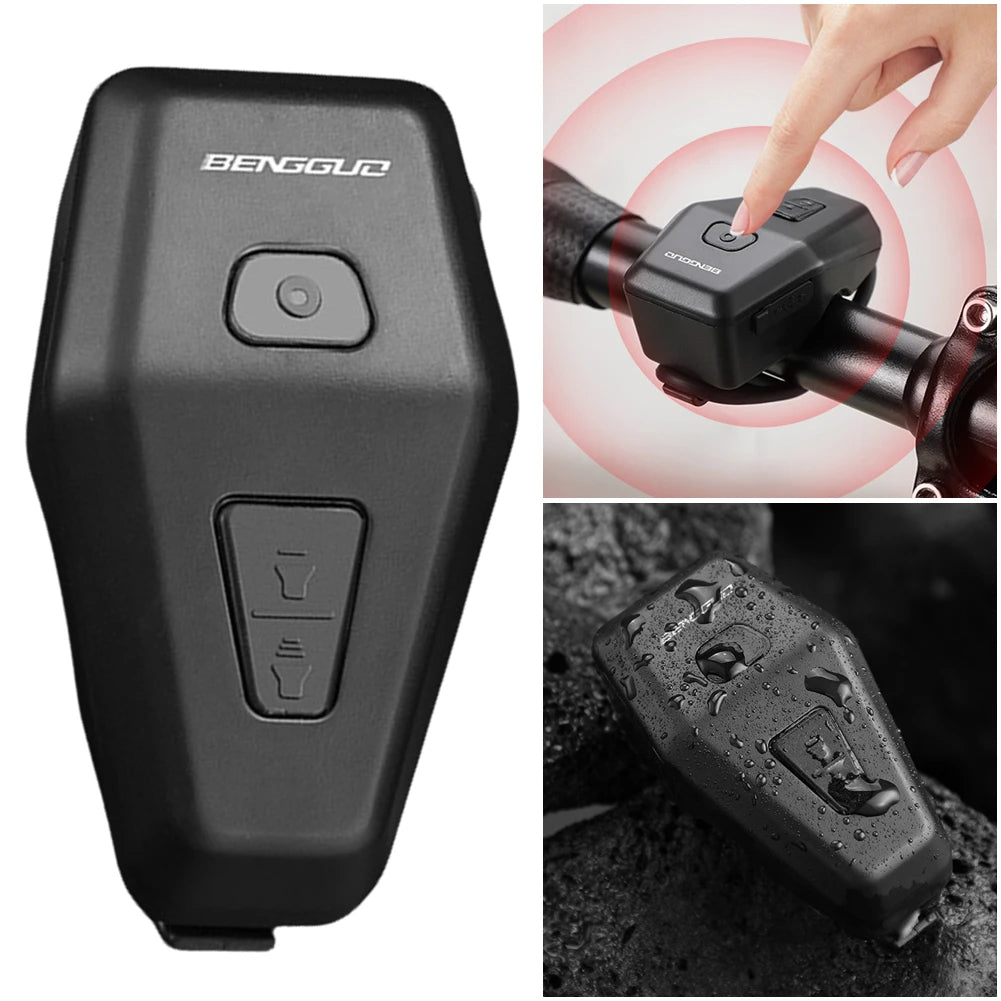 Electric Bike Bell Anti-theft Alarm Motorcycle Horn Waterproof