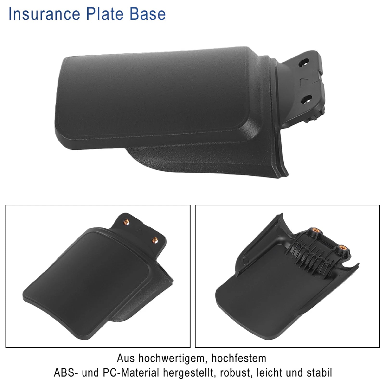 Insurance Plate Base Ninebot MAX G3 Electric Scooter Rear Fender