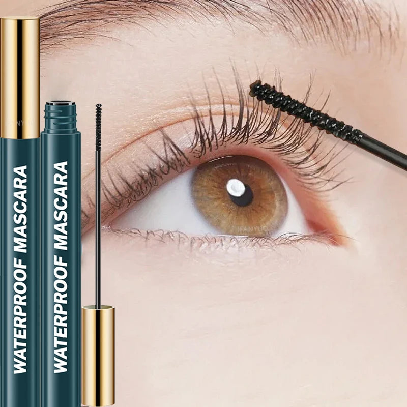 Waterproof 4D Mascara Black Brown Ultra Thin Volumizing Long-lasting