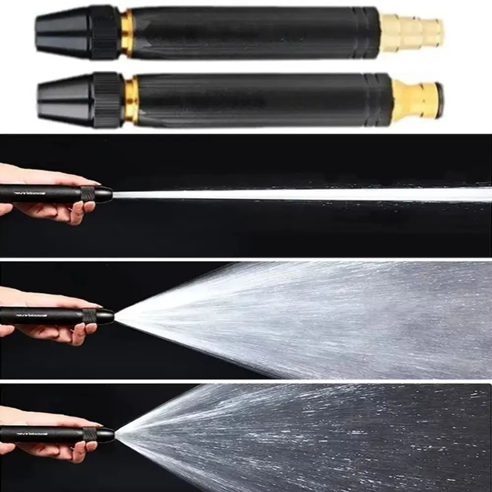 Portable Car Wash Nozzle Adjustable Pressure Garden Watering Hose Zpaxo