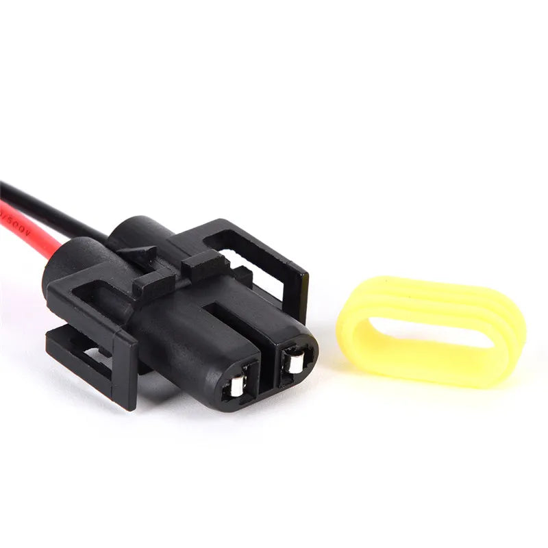 New 2Pcs H8/H9/H11 Wiring Harness Socket Car Wire Connector Cable Plug Adapter for Foglight Head Light Lamp Bulb Light Zpaxo