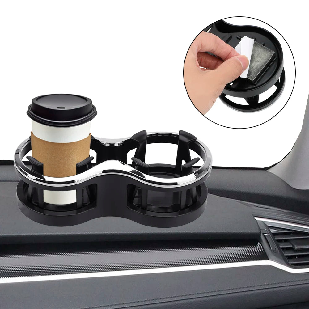 Tea Cup Stand Bracket Glasses Phone Organizer Car Mounted Glass Rack