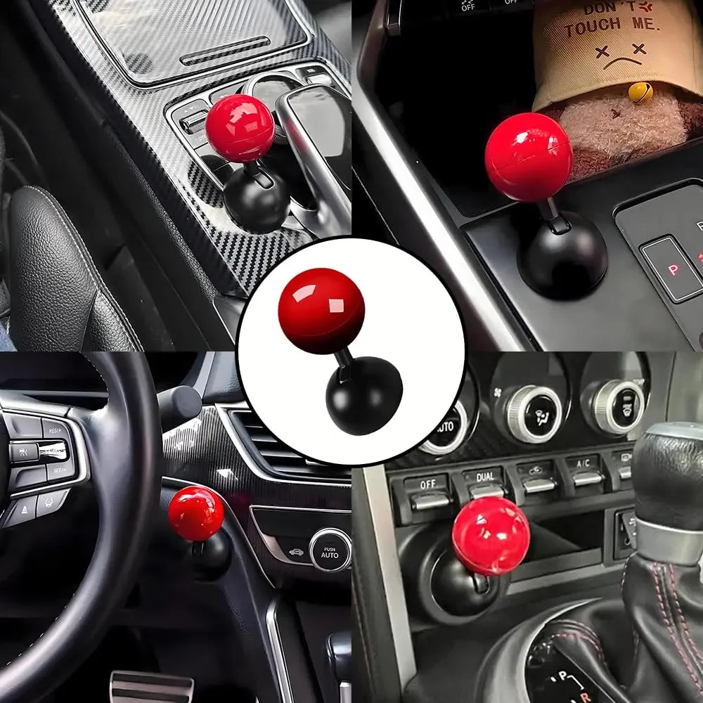 Metal Push to Start Button Cover – Car Engine Start Stop Decor
