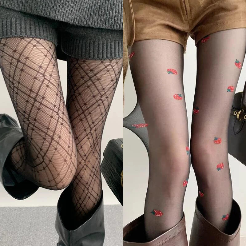 Fashion Semi Sheer Tights Thin Stretch Fit Slimming Sexy Pantyhose Zpaxo
