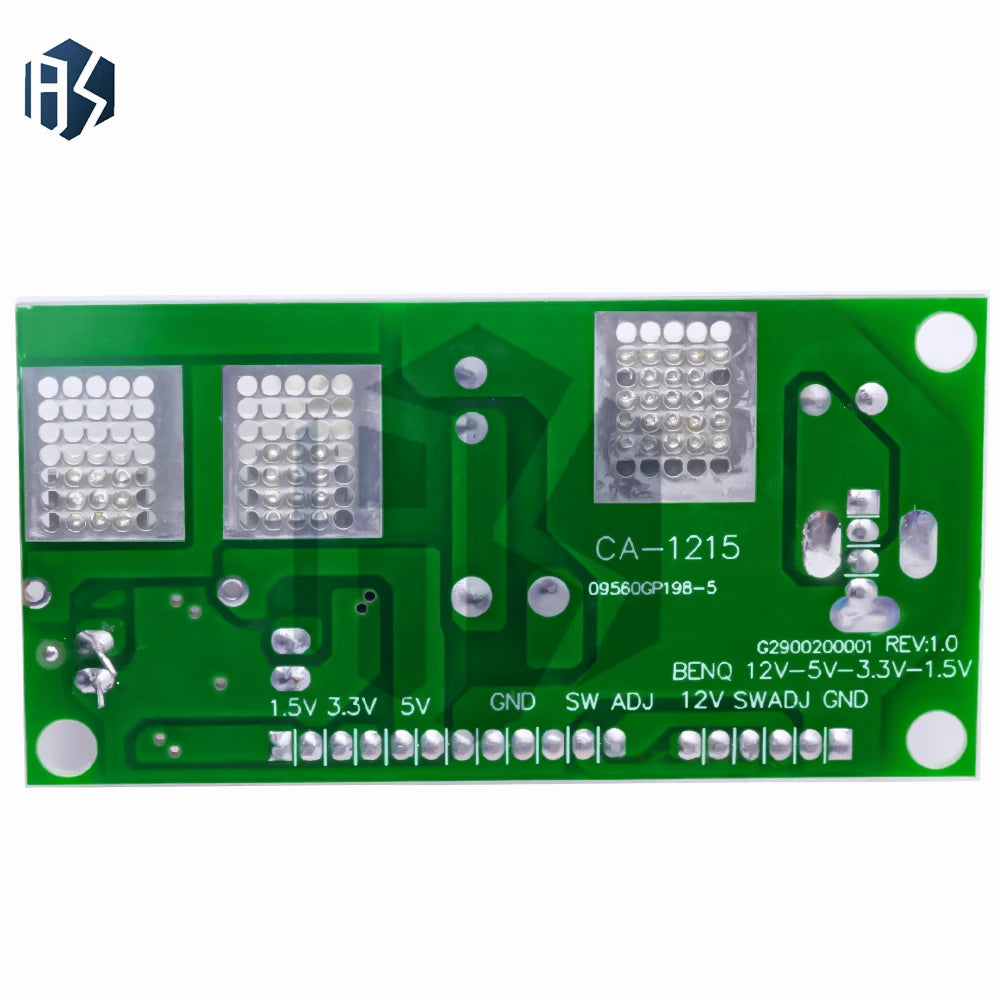 CA-1215 12V to 5V/3.3V/1.5V Power Supply Module Multi-Output Voltage Conversion Board Zpaxo