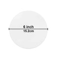 20Pcs 6Inch Parchment Paper Rounds Non-Stick for Baking Cake Sheets Cookie Paper Cake Pan Burger Patty Paper Zpaxo 20Pcs 6Inch