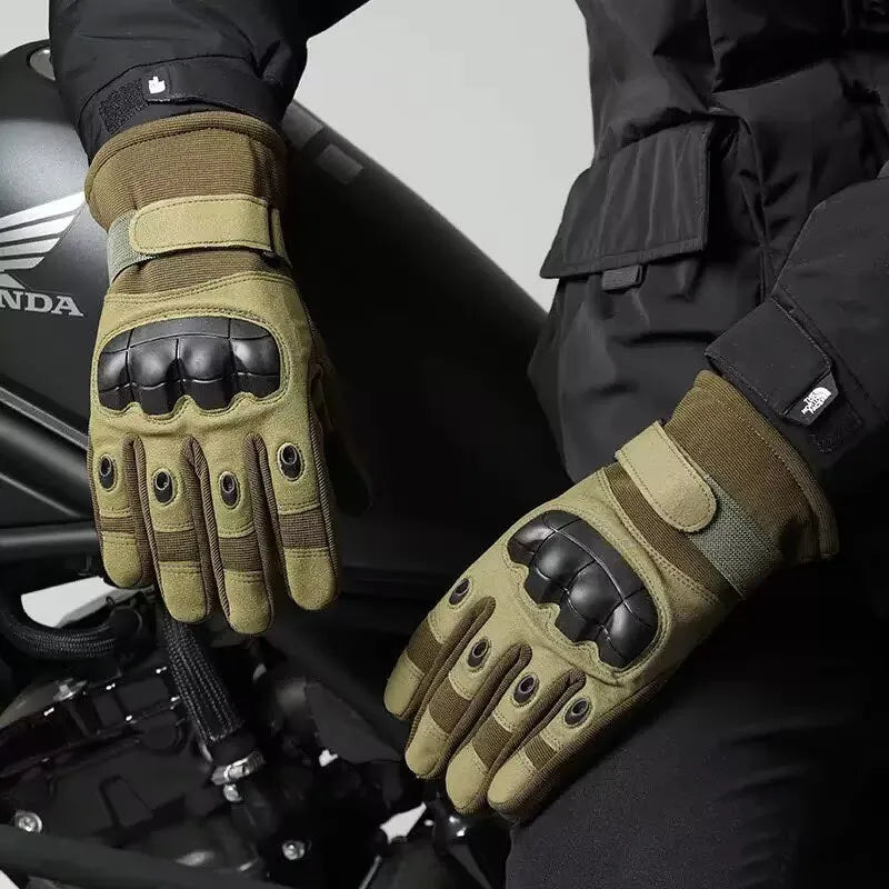 Winter Warm Tactical Velvet Gloves Soft Silicone Shell Full Finger Zpaxo