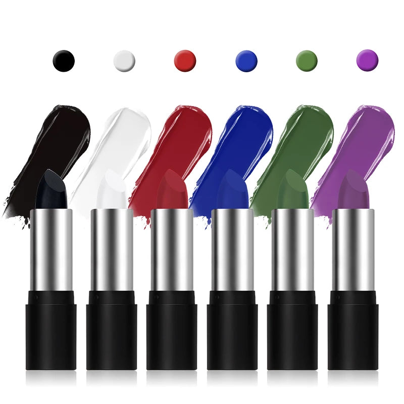 Waterproof 6 Face Body Paint Stick Halloween No Toxic Cream Makeup Zpaxo