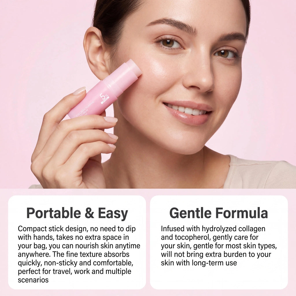 5% Retinol Collagen Anti-Wrinkle Plumping Balm Stick | All-in-One Anti-Aging Balm Stick Zpaxo